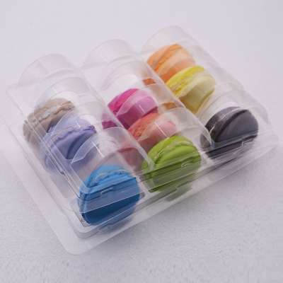 Macaron,cookie,biscuit formed plastic clamshell packing box