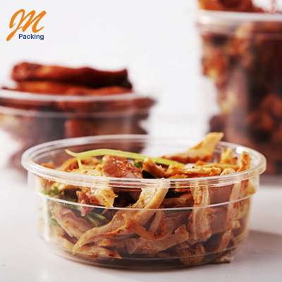 Wholesale disposable PET plastic salad container