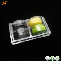 Clear PET customized macaron packaging box hot sale