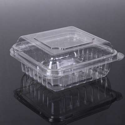 clear plastic box packaging for strawberry