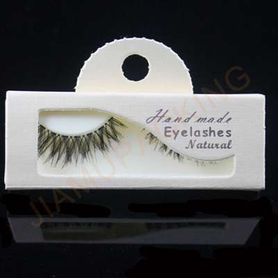 Plastic vacuum thermoform white custom empty false eyelash extension packaging box